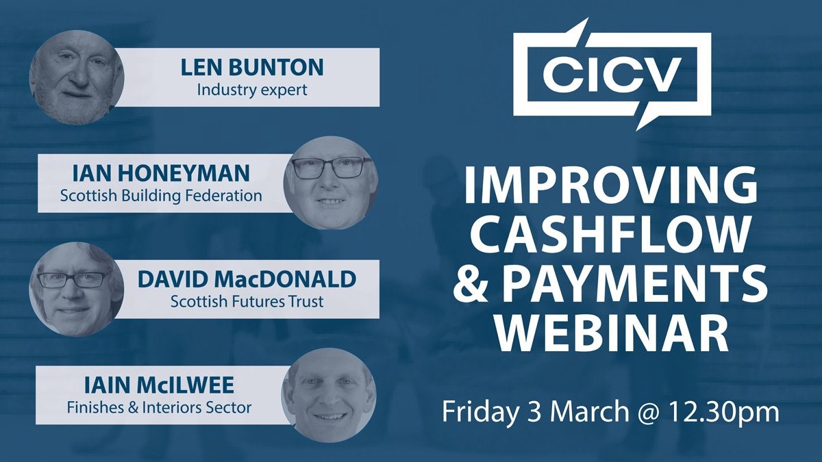 Featured image for “CICV – Improving cashflow and payments in construction”