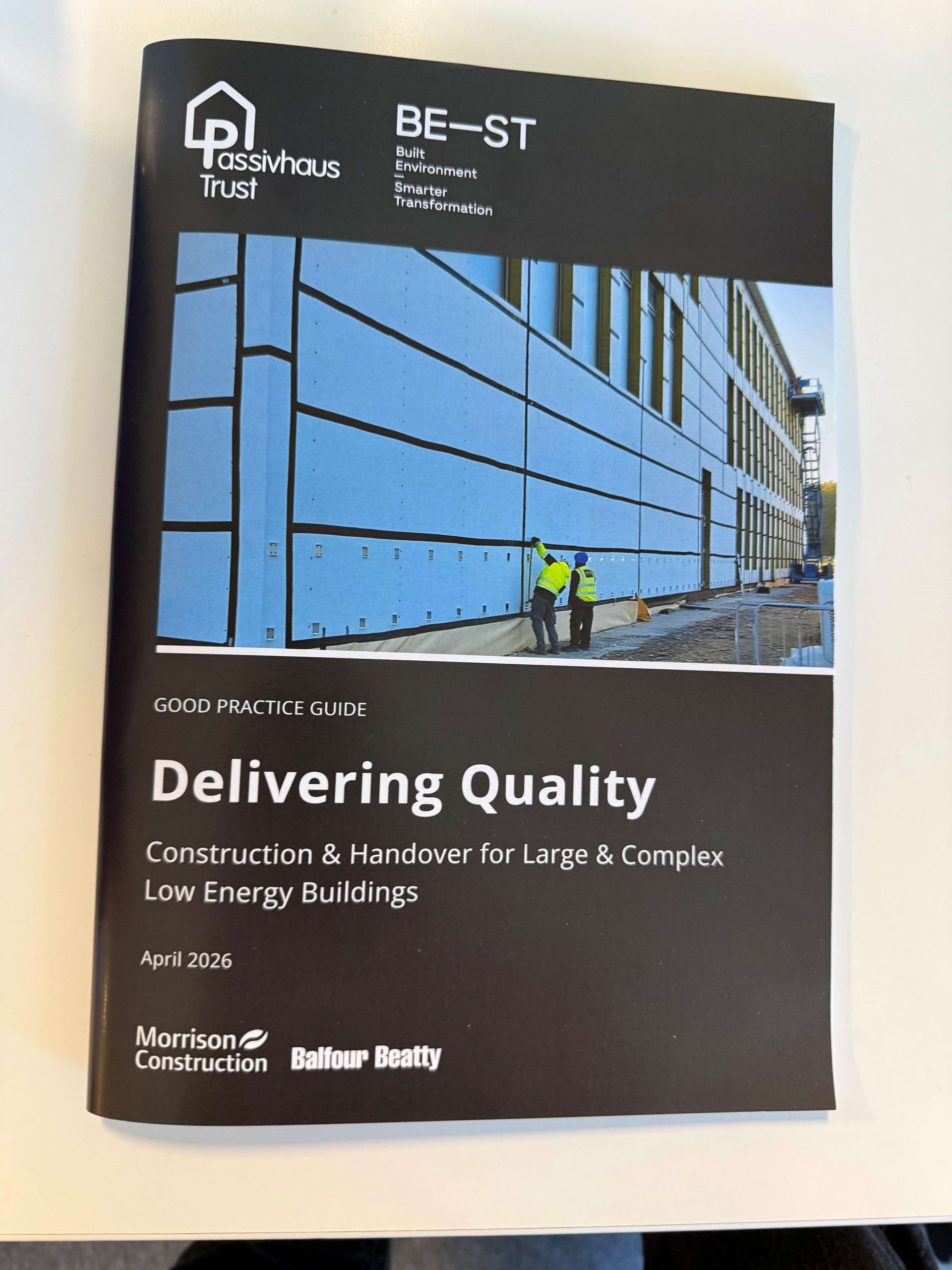 Featured image for “Delivering Quality Guide Launched by Passivhaus Trust and BE-ST”